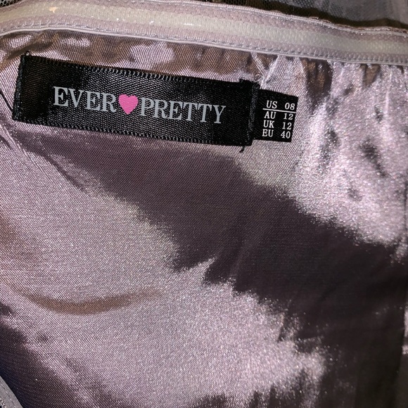 Gray Evening Gown - Picture 6 of 6